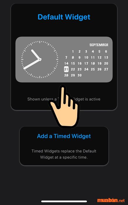 hướng dẫn tạo Widget cho iPhone