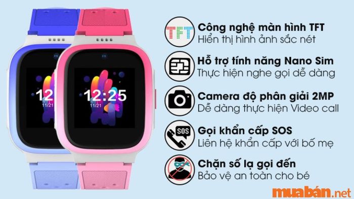 nên chọn đồng hồ định vị cho trẻ em loại nào