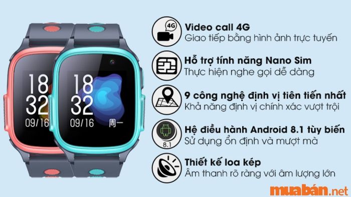 nên lựa chọn đồng hồ định vị trẻ em nào