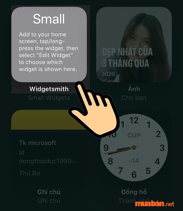 hướng dẫn tạo Widget cho iPhone