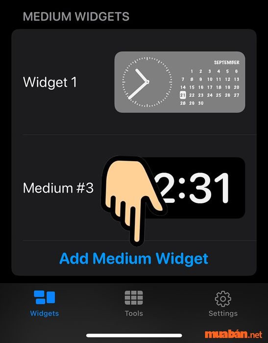 hướng dẫn tạo Widget cho iPhone
