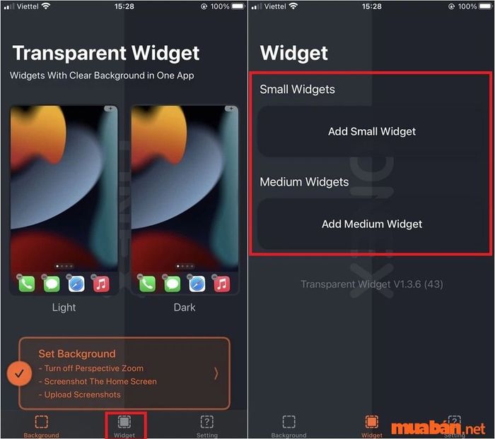 hướng dẫn tạo Widget cho iPhone