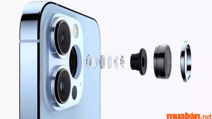 Camera chính của iPhone 15 Pro Max.