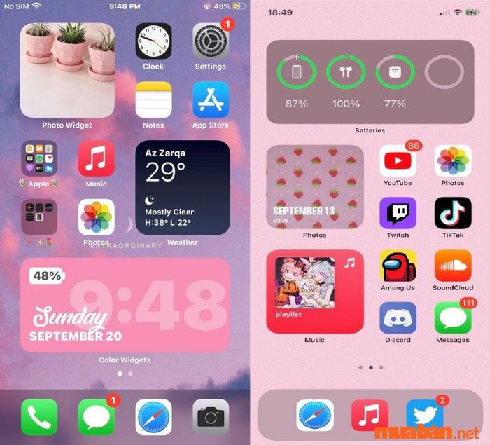 hướng dẫn tạo Widget cho iPhone