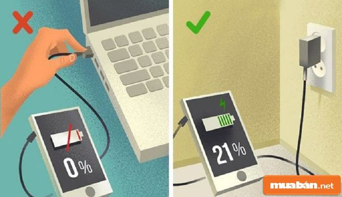 Có cần thiết phải sạc pin trong 8 tiếng không?