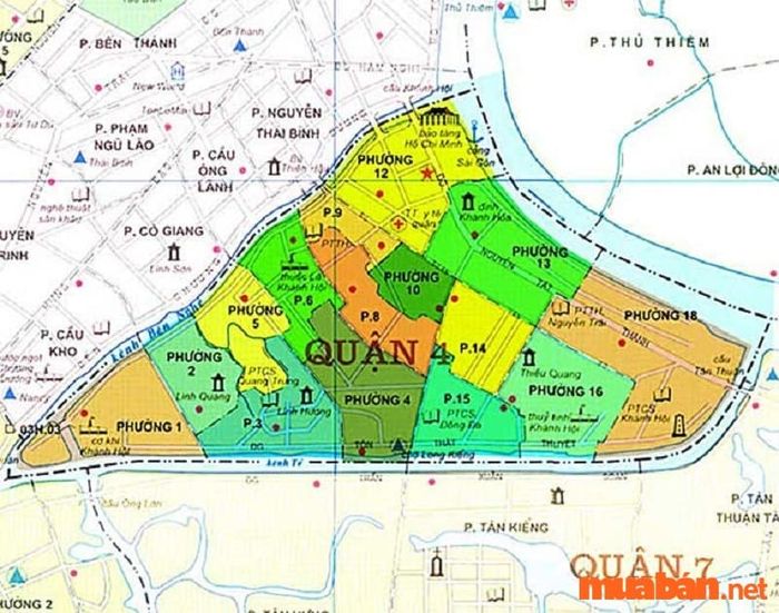 Quận 4 có tổng cộng bao nhiêu phường?