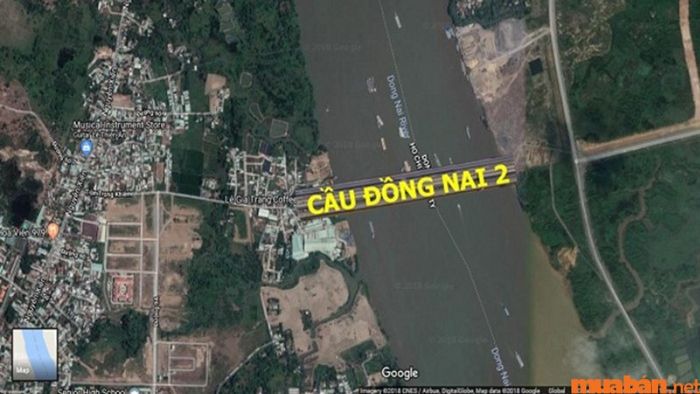 Cầu Đồng Nai 2 sẽ được khởi động từ đường Vành đai 3 TP.HCM tại nút giao Gò Công.