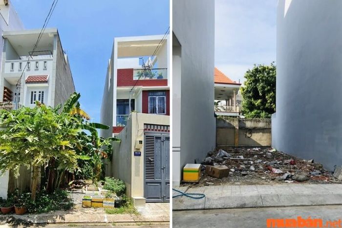 Đất lọt khe là cụm từ chỉ những lô đất trống nằm kẹt giữa hai ngôi nhà đã hoàn thiện.