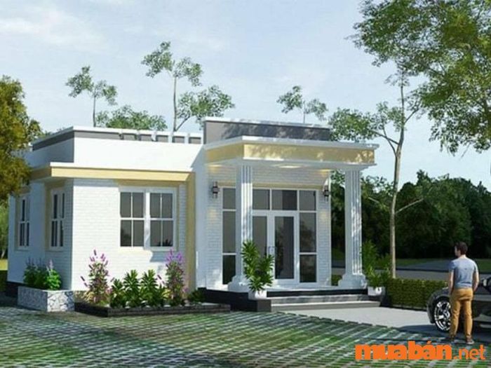 Nhà cấp 4 mái bằng