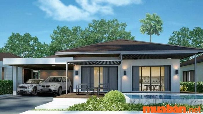 thiết kế nhà cấp 4 đẹp 100m2