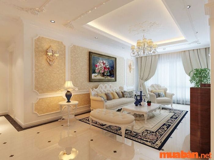 Nội thất tân cổ điển mang đến vẻ sang trọng và quý phái