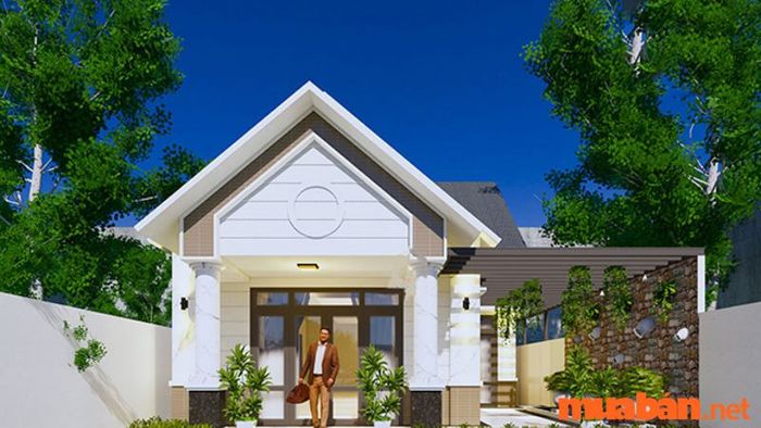 Nhà cấp 4 với không gian mở