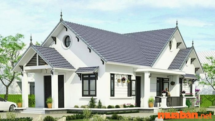 Nhà cấp 4 theo phong cách hiện đại