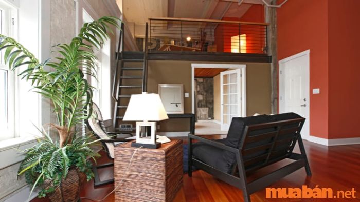 Kiểu phòng trọ có gác lửng