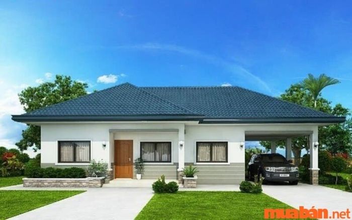 Mẫu nhà cấp 4 đẹp 100m2