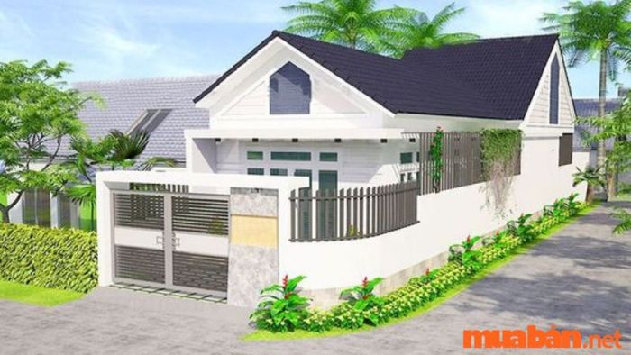 Nhà cấp 4 với nhiều phòng ngủ