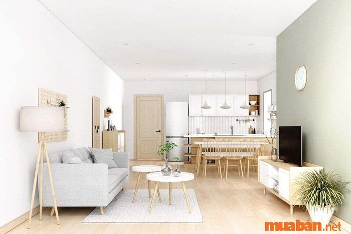 Bố trí phòng khách theo phong cách Hàn Quốc chuẩn mực