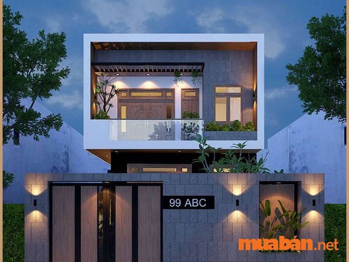 Mẫu nhà Hàn Quốc 2 tầng