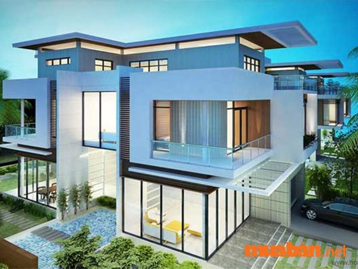 Mẫu biệt thự Hàn Quốc hiện đại