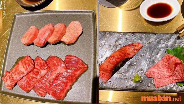 Miếng thịt bò ngọt nước và đậm đà hương vị.