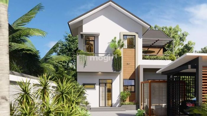 Mẫu nhà 2 tầng 600 triệu đẹp - mẫu 6