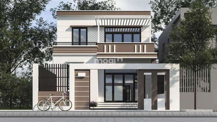 Mẫu nhà 2 tầng 600 triệu đẹp - mẫu 10