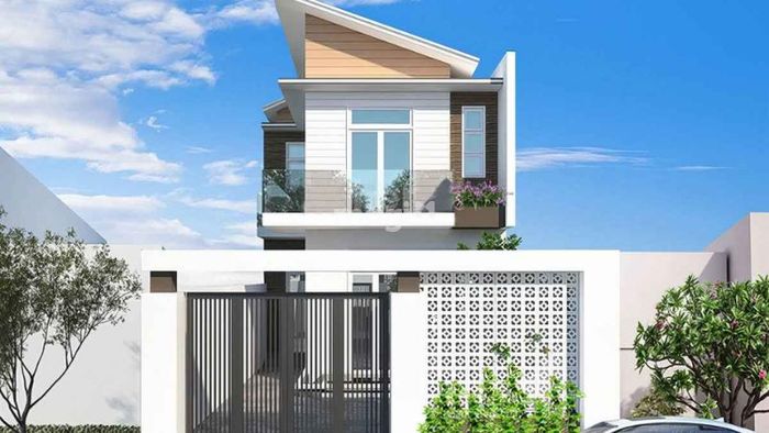 Mẫu nhà 2 tầng 600 triệu đẹp - mẫu 15