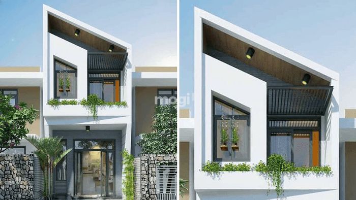 Mẫu nhà 2 tầng 600 triệu đẹp - mẫu 13