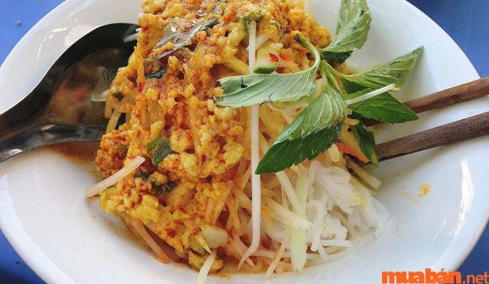 Bãi Ông Lang Phú Quốc cũng nổi tiếng với bún kèn.