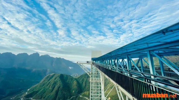Cầu kính Rồng Mây Sapa là một địa điểm tuyệt vời để ngắm nhìn vẻ đẹp hùng vĩ của núi rừng Tây Bắc