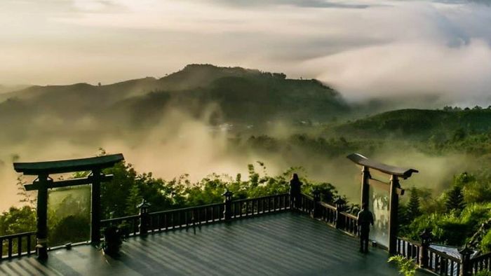 Tận hưởng không khí mát mẻ và thanh tịnh