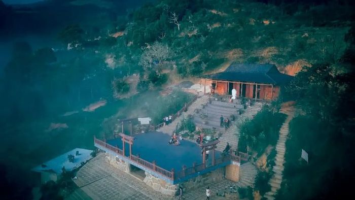 Khung cảnh đẹp của chùa Linh Quy Pháp Ấn (Ảnh: Sưu tầm)