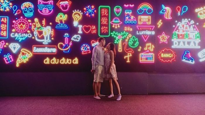 Hình ảnh ấn tượng của du khách tại Vườn Ánh Sáng Lumiere Đà Lạt 5 (Ảnh: Sưu tầm)