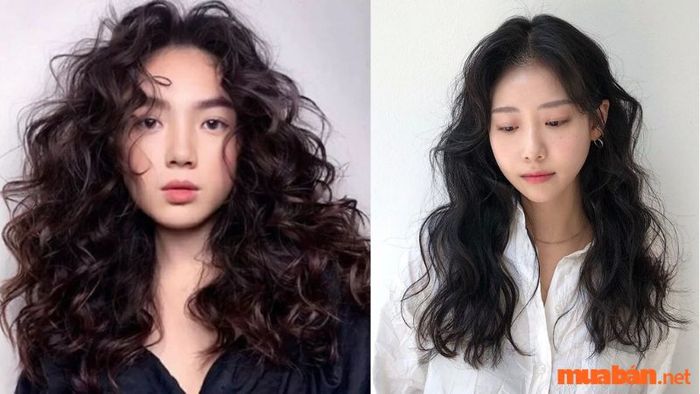 Kiểu tóc hippie xoăn dành cho mặt tròn