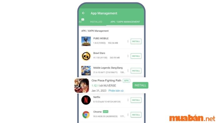 Hướng dẫn tải One Piece Fighting Path trên Android