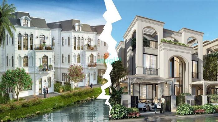 Khác biệt giữa biệt thự song lập và biệt thự đơn lập