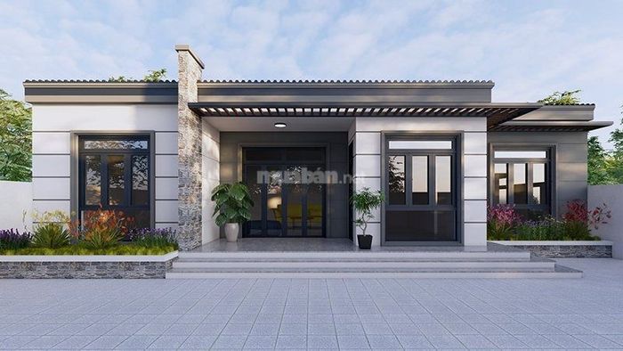 Nhà cấp 4 gác lửng 200 triệu theo phong cách tối giản