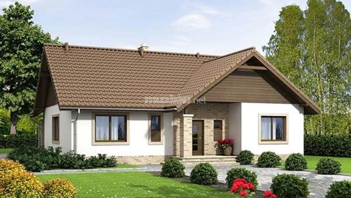 Xây dựng nhà cấp 4 theo phong cách Bắc Âu với mức giá 300 triệu
