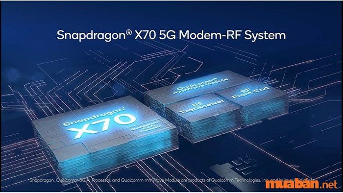 chip Snapdragon X70 của Qualcomm