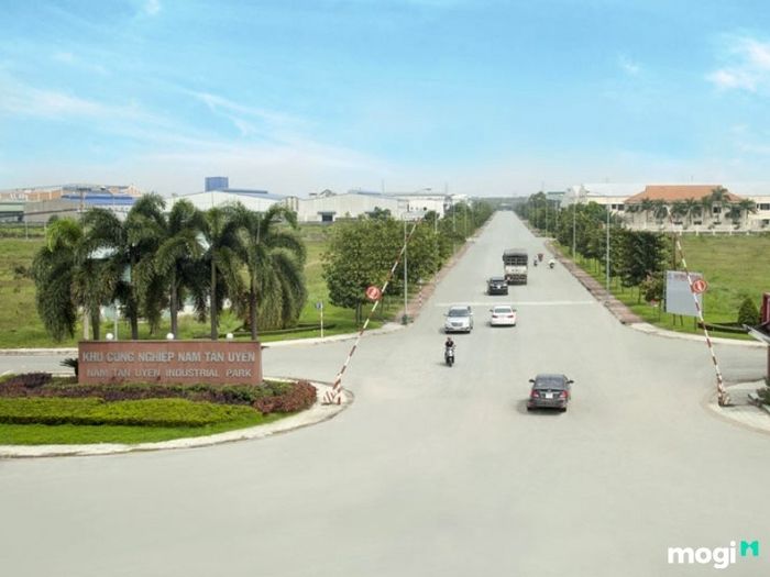 Khu công nghiệp Nam Tân Uyên.