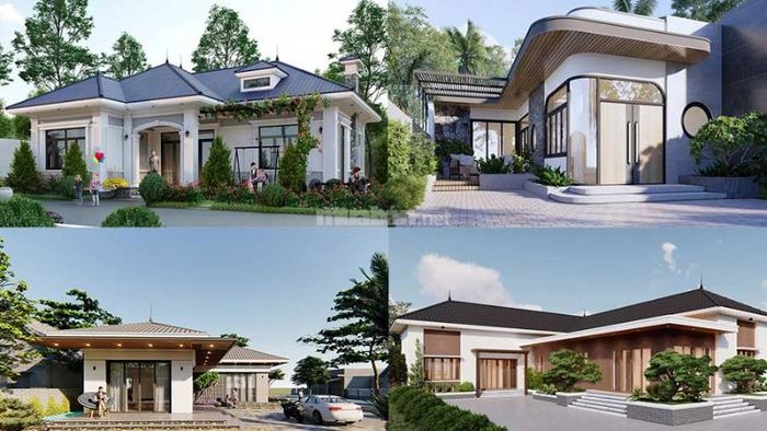 Tổng hợp các mẫu thiết kế nhà cấp 4 4 phòng ngủ đẹp và hiện đại nhất hiện nay