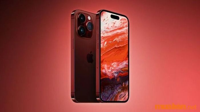 iPhone 15 Pro Max màu đỏ đô