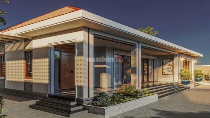 Mẫu nhà cấp 4 theo phong cách hiện đại