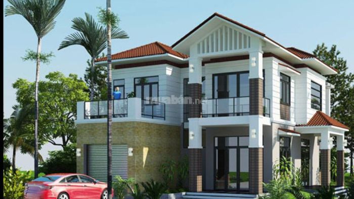 Mẫu nhà có sân vườn