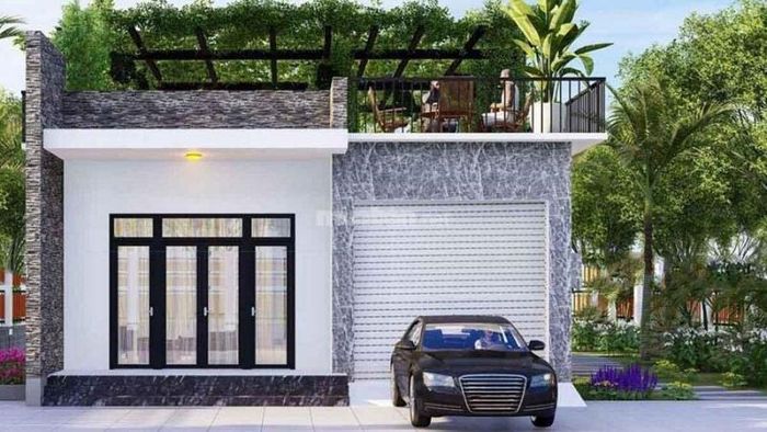 Mẫu nhà cấp 4 đẹp giá 300 triệu với 3 phòng ngủ