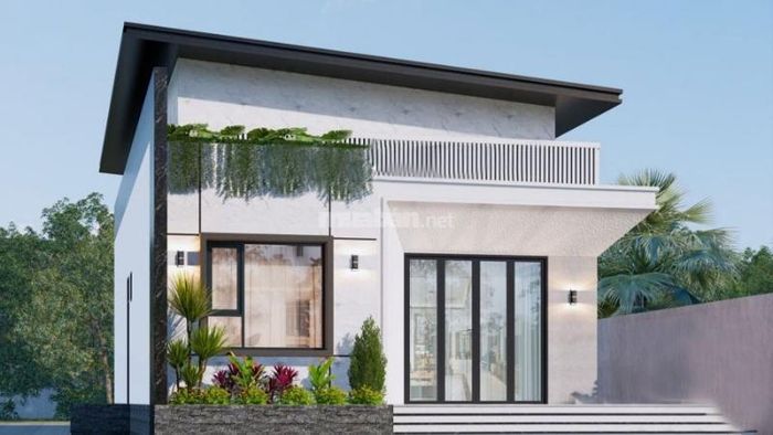 Mẫu nhà cấp 4 có gác lửng với mức đầu tư 300 triệu