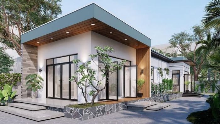 Mẫu nhà cấp 4 hiện đại với giá 300 triệu, phong cách đẹp