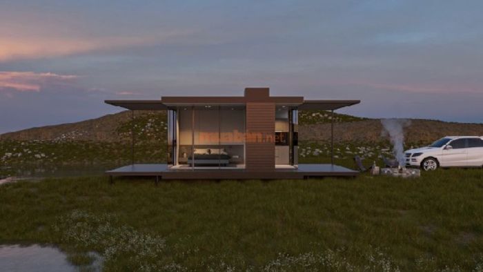 Nhà tiền chế theo phong cách tối giản