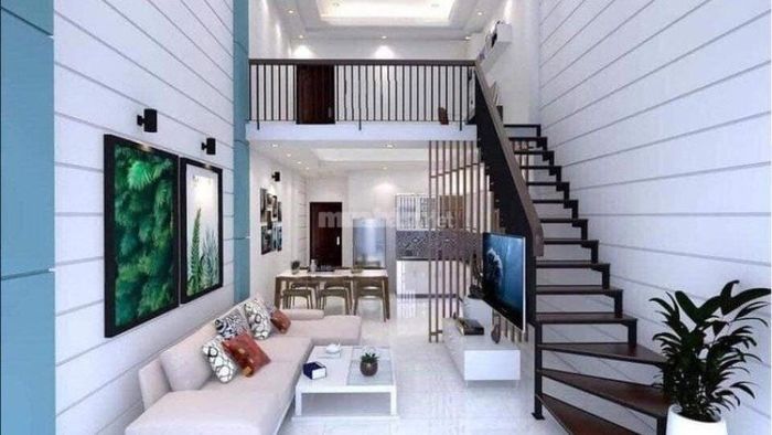 Nhà cấp 4 gác lửng 200 triệu với 2 phòng ngủ