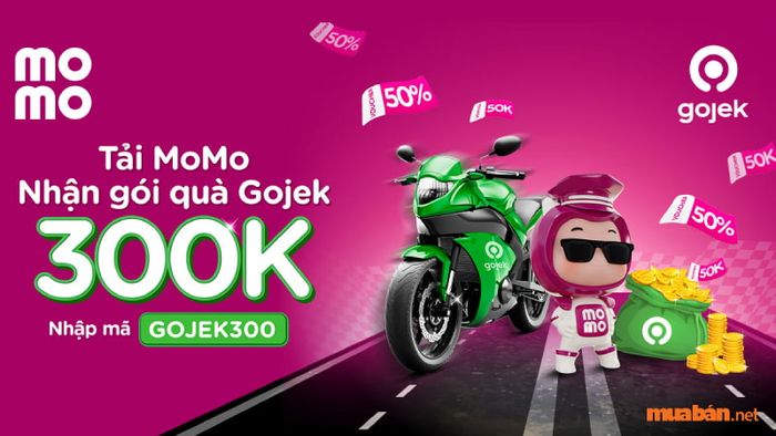 Mã giảm giá Gojek Momo
